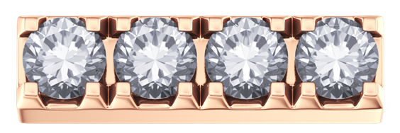 Charm Elements in Oro Diamante 0.04 Ct DCHF4125.004 - DCHF4125.004